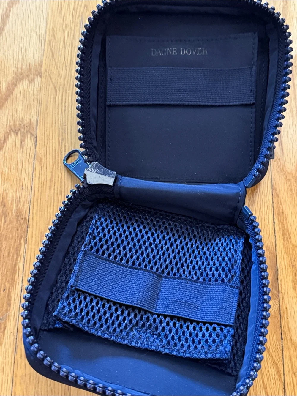 Dagne Dover Dark Blue 2 Travel Organizer Bag - Compact Tech Carry Pouch great